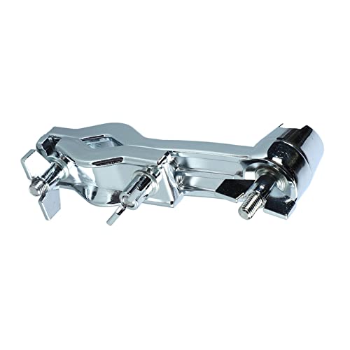 Abrazadera para Batería de Metal con Ángulo Ajustable, Clip para Platillo, Multifuncional y Ahorra Espacio, para Partes de Batería e Instrumentos de Percusión miniatura 6