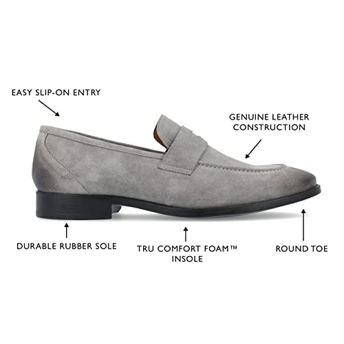 Thomas & Vine Men's Bishop Apron Toe Penny Loafer2