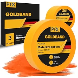 PfX Goldband Malerkrepp 3er Set