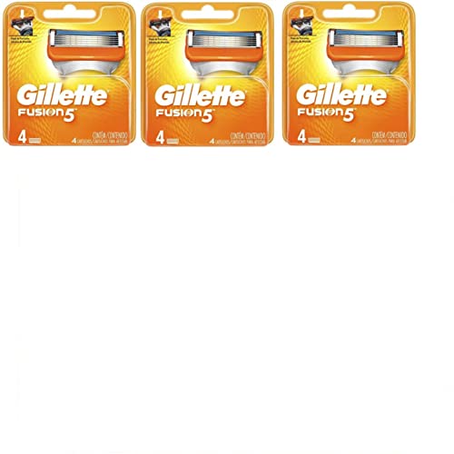 Kit 12 Cargas gillete fusion 5