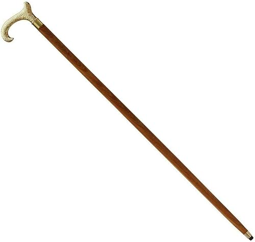 Miniatura 4 de Bastón de madera de latón, hermoso palo de palisandro plegable para hombres y mujeres, regalo de 36 pulgadas