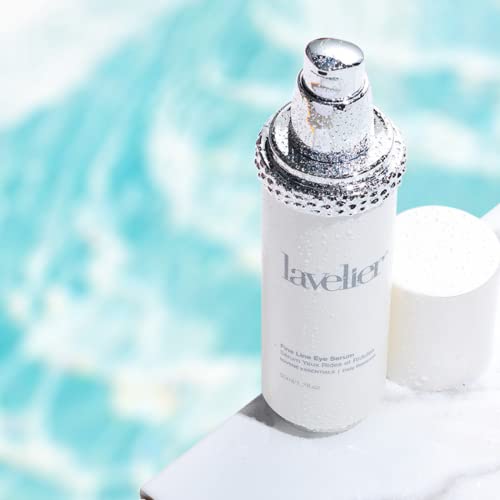 Lavelier Fine Line Eye Serum With Hyaluronic Acid, Eye Wrinkle Serum, Best Eye Serum For Fine Lines, Dark Circles, Puffiness, Bags, Marine Essentials, 40 Ml / 1.35 Fl Oz #TOP4