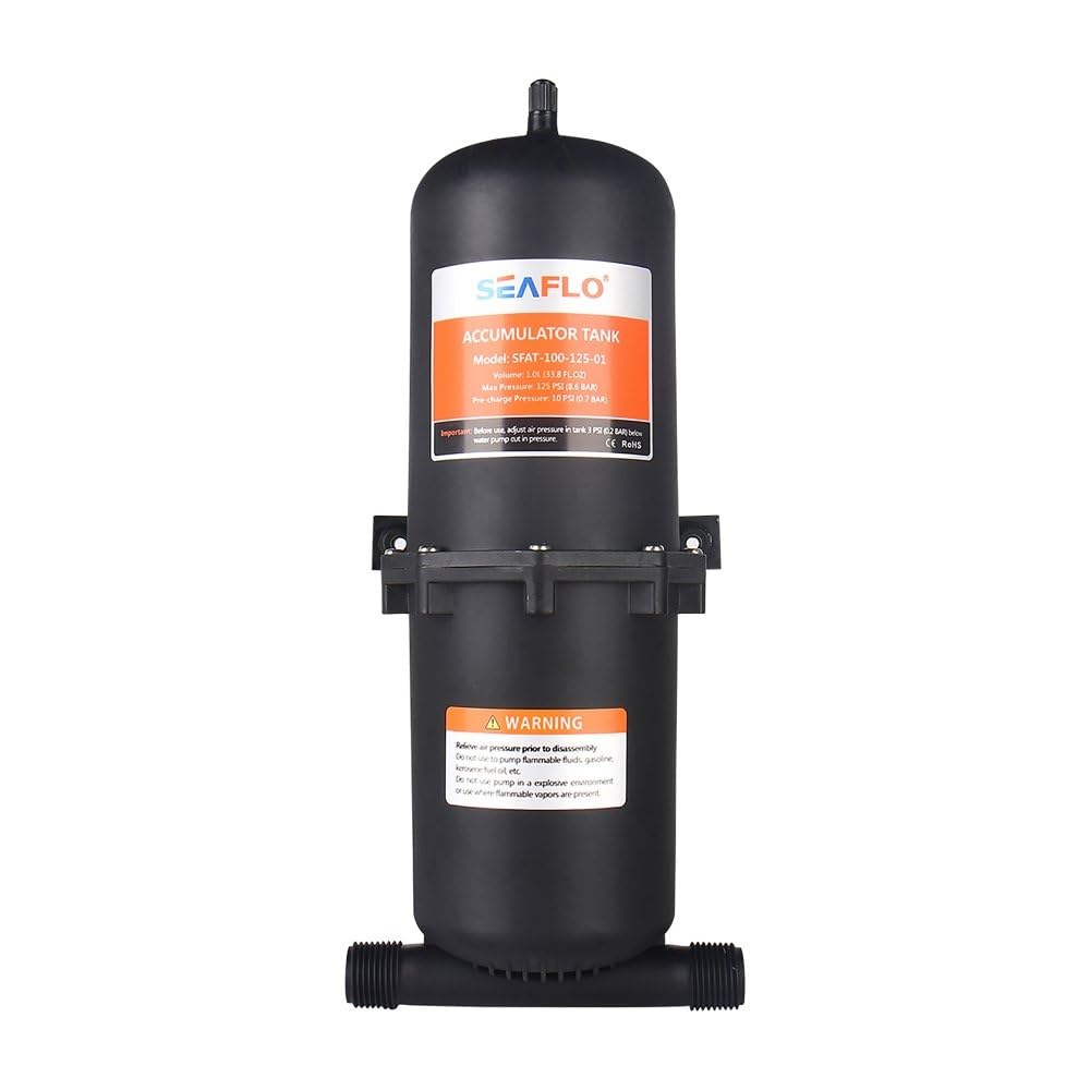 SEAFLO Pressurised Accumulator Tank 1L