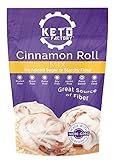 Keto Factory Cinnamon Rolls Mix, 7 Oz | 100% Natural, Keto and Diabetic Friendly, Low 2g Net Carbs,...