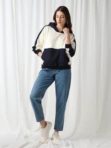 Image of Globus Women Sweatshirts (8909389003508 Navy Blue M)