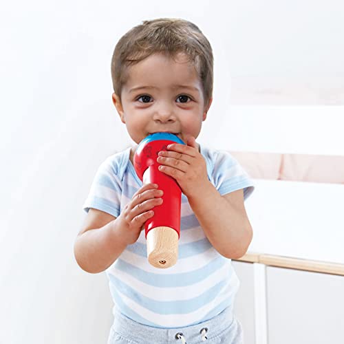 Hape Mighty Echo Microphone, Battery-Free Voice Amplifying Microphone Toy for Kids 1 Year and Up - Image 4