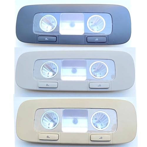 Car Reading Lamp Sunroof Switch for VW Golf 6 MK6 ML1KD 947 291 A NX1,Car Interior Overhead Console Dome Light Reading Lamp,A-Beige(Normal/A-Beige)