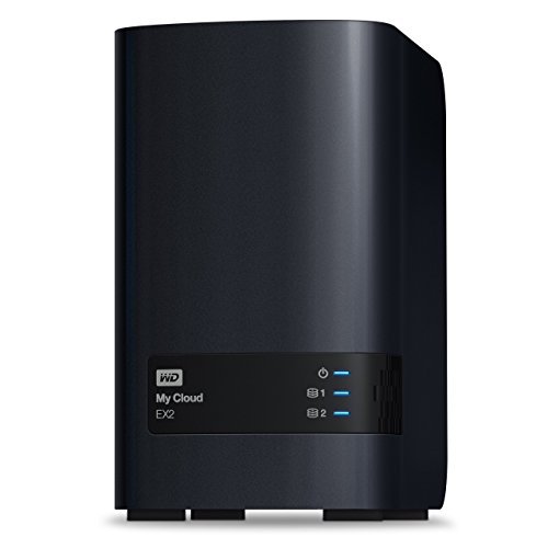Ampia protezione dei dati WD WDBVKW0120JCH-EESN My Cloud EX2 Network Attached Storage, 12 TB