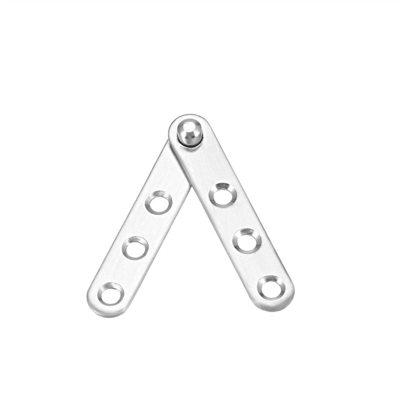 Charnière pivot inox 60mm x 11mm à effet dissimulé pour ferronnerie de qualité