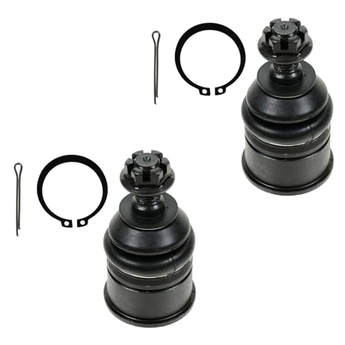 TRQ Front Lower Driver and Passenger Side Ball Joint Set Compatible with 1990-1993 Acura Integra 1986-1989 Honda Accord 1988-1991 Civic 1988-1991 CRX 1983-1991 Prelude