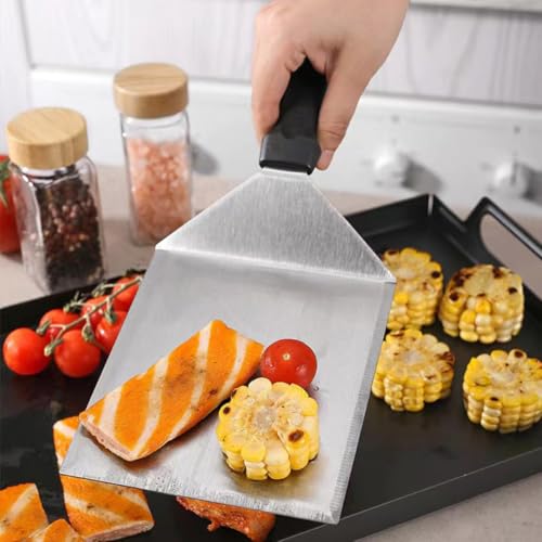 Set de herramientas para barbacoa de acero inoxidable 3 piezas miniatura 4