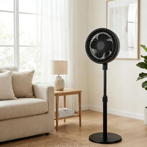 PANDA HOME Ventilador de Pie Alta Velocidad 90W (10