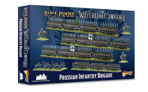 Warlord Games, Black Powder Epic Battles - Waterloo: Brigada de infantería prusiana