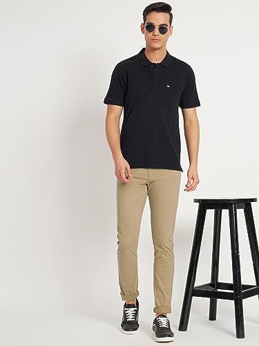 Image of KARGEENS Men Kargeens Men's Cotton Slim Fit Casual Chinos Trousers for Men Stylish