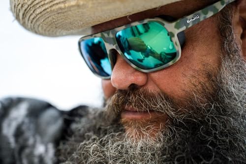 Image of Bajio Cocho Polarized Sunglasses - Removable Folding Side Shields - XL Fit - Medium Wrap