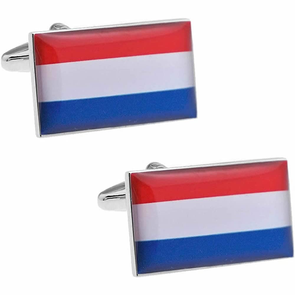 Cuffcuff CufflinksNetherlands Flag Cufflinks