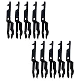 10 PCS Fire Alarm Test Key, Emergency Door Release Keys, Fire Call Point Keys, Emergency Light Test Key for Most Versions of Call Points