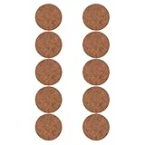 COOPHYA 10pcs Coconut Fiber Pigeon Nesting Pads 15cm Natural Bird Bed Mats for Breeding Small Animals