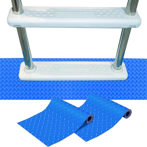 Alfombrilla Escalera para Piscina Antideslizante 2 piezas miniatura 1