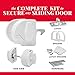 Sliding Door Latch- Pool Safety Latch Two Way Opening Sliding Door Latch