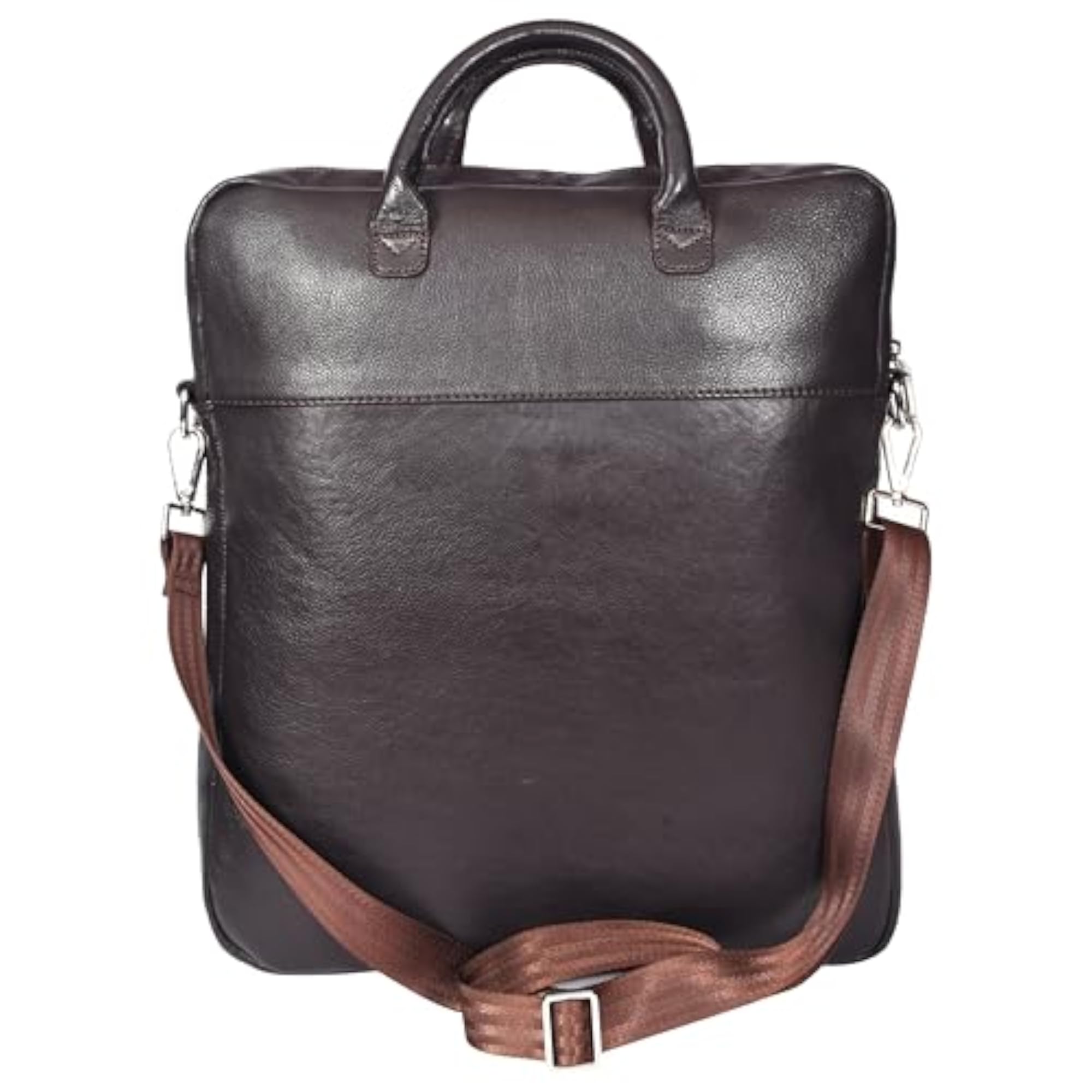 Genuine Leather Large Messenger Bag for Men