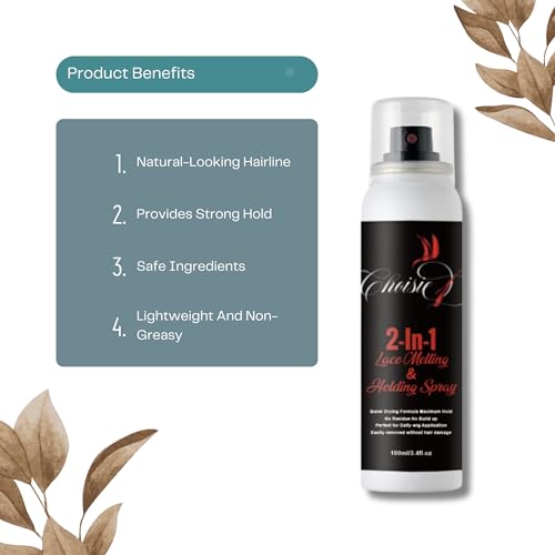 Spray adhesivo 2-en-1 para peluca con encaje CHOISIE1 miniatura 3