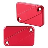 【MATERIALES SELECCIONADOS】 Esta tapa del depósito de líquido de frenos es producida por una fábrica de piezas profesional, hecha de material de aleación de aluminio de alta calidad, tiene una resistencia súper alta, no es fácil de corroer, no es fácil de oxidar y tiene una excelente solidez y durabilidad. .La vida útil es muy larga.