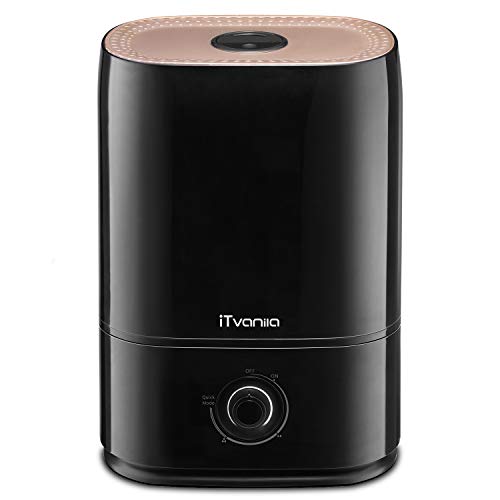 iTvanila Cool Mist Humidifiers, 5L Humidifier for Bedroom Large Room, Nano-Coating, 360° Nozzle, Ul - //coolthings.us