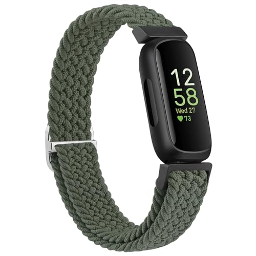 Vancle Fitbit Inspire 3/Inspire 2/Inspire HR/InspirepSohB\tgŒ߉\ȃiCXgb`ґg[vXgbvXgoh jp (O[)