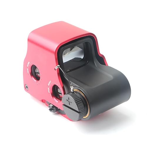 Qiulan 558 Red Green Dot Installation Special Quick Detachable Metal Holographic Sight Adjustable Holographic Sight Suitable for Hunting and Other Occasions (Red), Kids Size