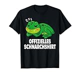 Lustige Frösche Offzielle Schlafshirts Frosch Müde