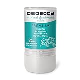Natural Alum Crystal Deodorant In Stone. (120gr / 4.25Oz) For Men And Women. Antiperspirant For Strong Underarm And Foot Sweat. Aluminum-Free And Paraben-Free. 100% Natural