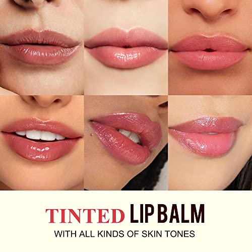 Flower Lip Balm - Color Changing Lipstick Jelly Lip Stain For Perfect Pink Shade, Unique Ph Lip Balm For Your Lips, Clean & Vegan Flower Balm (Yellow Flower) #TOP3