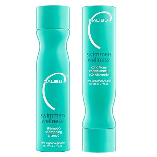 Malibu C Swimmers Wellness Shampoo and Conditioner Set (9 oz) - R...