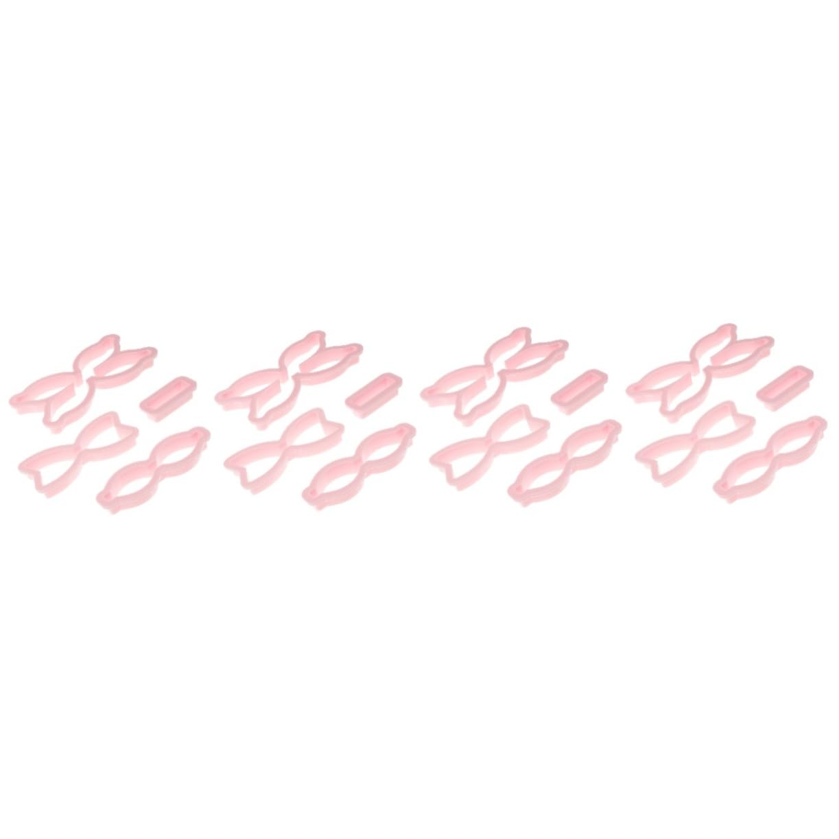 ABOOFAN 4sets Stampi per per Decorazioni e Biscotti Utensili per Fondant e Dolci per Compleanni e Matrimoni