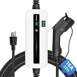 Morec EV Charger Level 1 15A NEMA5-15P 110V Portable EVSE SAE J1772 Plug 6m (20 feet) Home Electric Vehicle Charging Station
