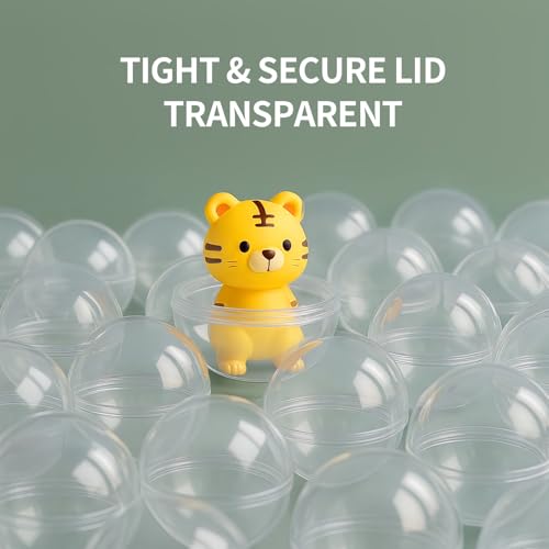 image for Zilphoba 50Pcs 2 Inch Vending Machine Capsules Gumball Machine Capsule