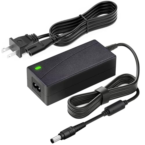 UL-Listed G29 G920 Power Supply, 24V Power Cord for Logitech G25 G27 G923 G940 GT Driving Force Racing Wheel
