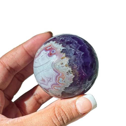 Pierre améthyste boule de cristal pour décoration de maison et bureau