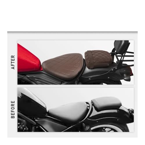 Funda de cojín para asiento Rebel CMX500 de cuero sintético resistente al clima 3