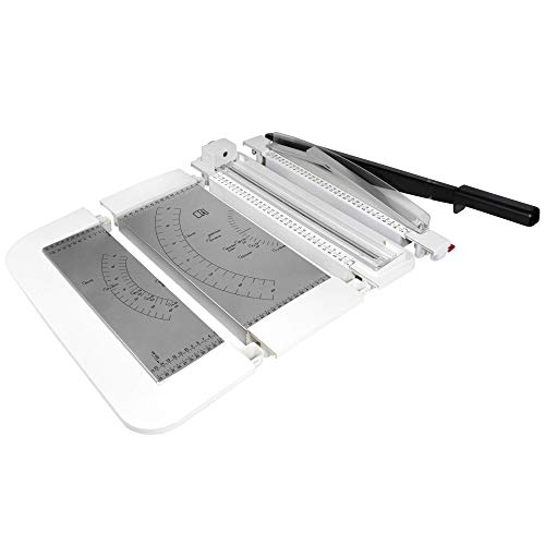Preisvergleich Produktbild Zoomyo Schneidemaschine OC600 2in1 Rollenschneider und Hebelschneider Stapelschneider A4, Papierschneidemaschine Papierschneider Fotoschneidegerät, Schneidegerät für Papier, Papiercutter