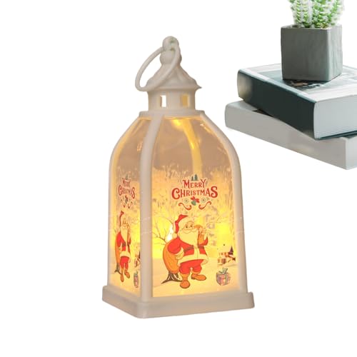 Farolillos de Navidad al aire libre – Lámpara alimentada por pilas, linternas de porche – para mesa, jardín, árbol, exposición, fiesta, vacaciones de Navidad, eventos