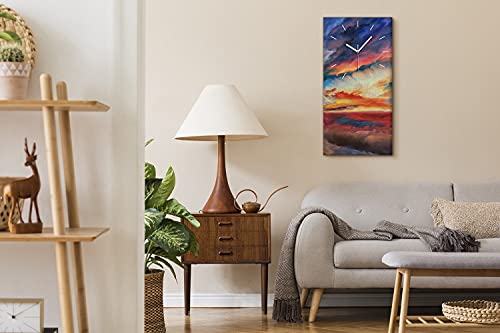 Horloge sur toile pour en finir avec le tic tac dans la chambre - 4