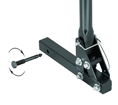 Pro-Series 63124 Eclipse Black 2-Inch Sq. 4 Bike Carrier #TOP3