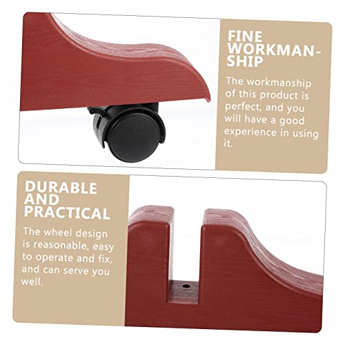 Base de séparation à roulettes robuste pour écran et support paravent de sol amovible - 8
