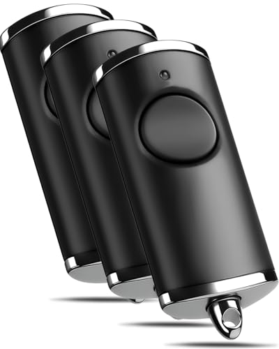 868,3 BS - Abridor de puerta de garaje compatible con Hörmann, mando a distancia de 1 canal, 868 BS MHz, mando a distancia Hörmann bs HSM4 HSE2 HS1 HS4 HSZ1 HSZ2, transmisor manual de 3 unidades