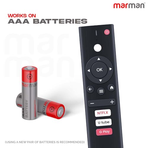 Image of marman Compatible with Infinix X3 Smart Tv Remote Control Original Suitable for LED Full HD UHD LCD Tv Non Voice Command Without Google Assistant with Streaming App's - No Pairing Needed