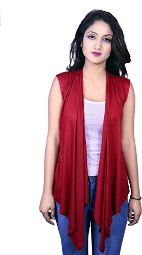 GenericKanchan World Women's Silk Henley Neck Shrug