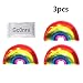 Sc0nni 3Pcs [Big Size] Cute Rainbow Foil Mylar Balloon Party Decoration 35"