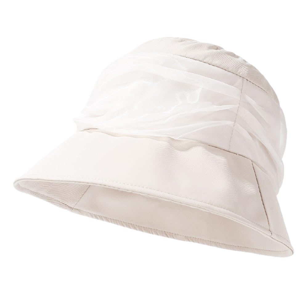 Chapeau bob femme anti-UV à large bord pour protection solaire